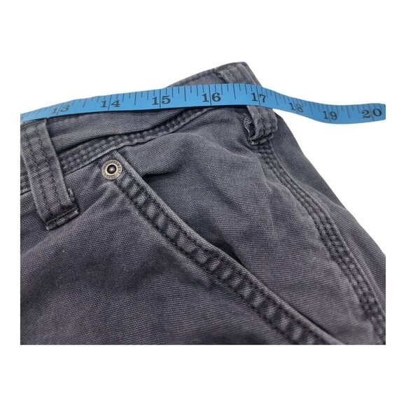 Carhartt Shorts Womens 14 Charcoal Original Fit Cargo Gorpcore 102094 257 - Picture 8 of 13